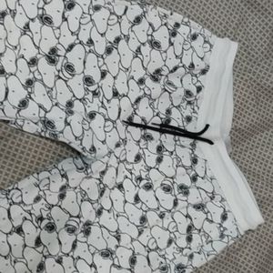 Snoopy print sweatpants
